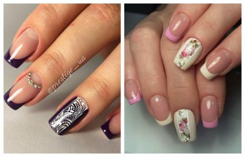 Дизайн ногтей френч. Французский маникюр: модные тенденции и новинки 2019
