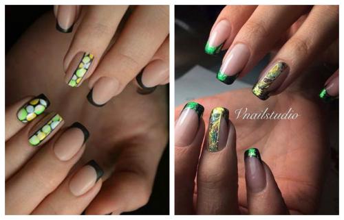 Дизайн ногтей френч. Французский маникюр: модные тенденции и новинки 2019