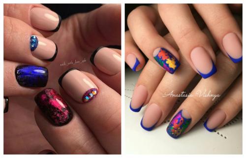 Дизайн ногтей френч. Французский маникюр: модные тенденции и новинки 2019