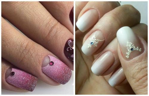 Шеллак на очень короткие ногти. Маникюр шеллак: особенности дизайна на короткие ногти и длинные