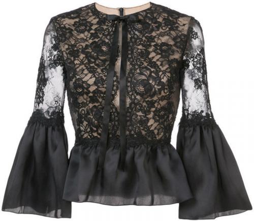 С чем носить блузки прозрачные. Какое белье надевают под прозрачные блузки? 06