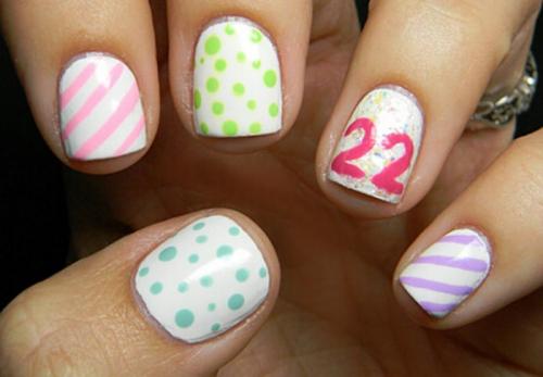 Маникюр для именинницы. Идеи маникюра на день рождения