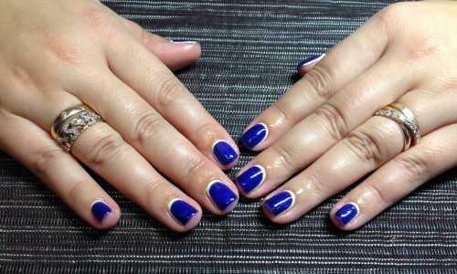 Лунный маникюр и френч. Как сделать идеальный лунный маникюр: инструкция по выполнению 05