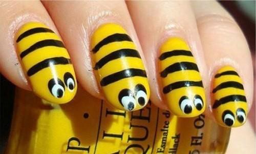 Животные на ногтях рисунки. Маникюр с животными 11