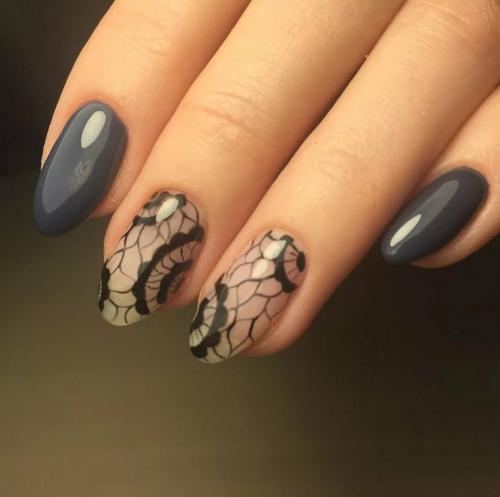 Дизайн на овальные ногти. Дизайн маникюра на овальные ногти