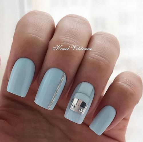 Маникюр на квадратные ногти лето 2019. Длина и форма: тенденции ногтей лето 2019