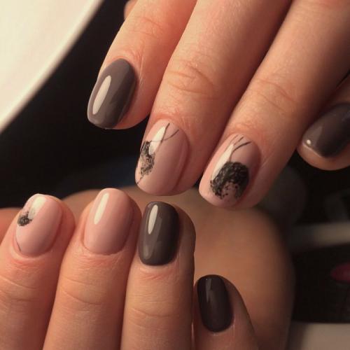Маникюр на очень короткие ногти 2019. Маникюр на короткие ногти: модные тенденции 2019