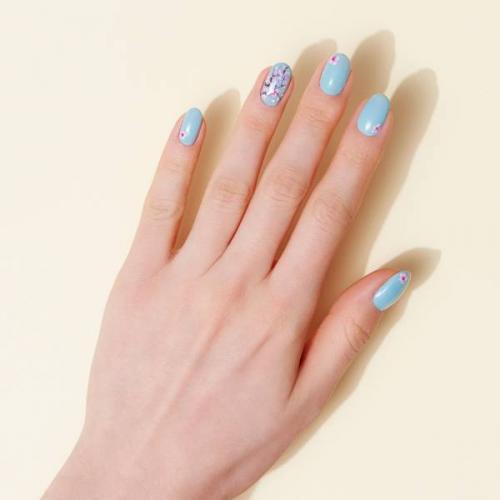 Маникюр с цветами сакуры. Веточка сакуры на ногтях: пошаговая инструкция