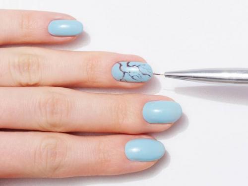 Маникюр с цветами сакуры. Веточка сакуры на ногтях: пошаговая инструкция