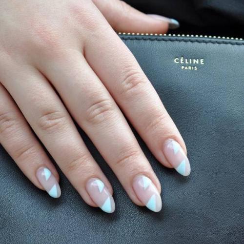 Маникюр под пудровое платье. Маникюр под серое платье: 20 идей