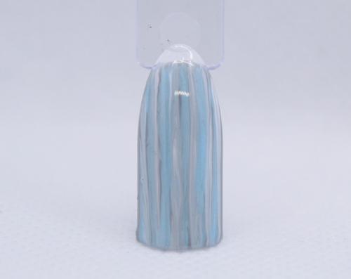 Маникюр серый с голубым. Серо-голубой маникюр: идея дизайна с цветочным принтом