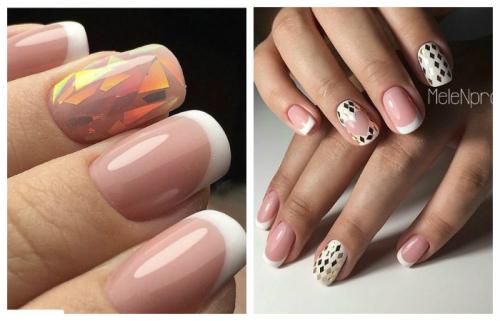 Нежный дизайн ногтей френч. Французский маникюр: модные тенденции и новинки 2019