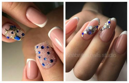 Нежный дизайн ногтей френч. Французский маникюр: модные тенденции и новинки 2019