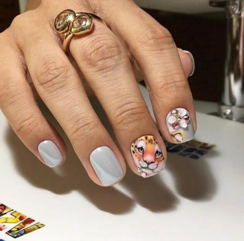 Маникюр весна 2019 на короткие ногти. Маникюр на короткие ногти весна 2019