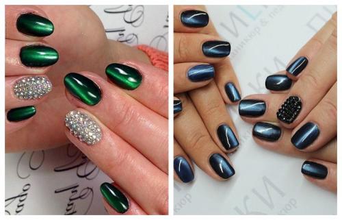 Дизайн ногтей с камушками. Дизайн ногтей со стразами: новинки 2019