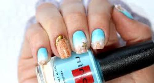 Маникюр нежный на море. Маникюр в морском стиле с тематическими рисунками