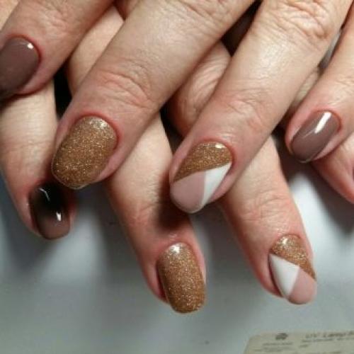 Маникюр к голубому платью 15 Маникюр к голубому платью 15