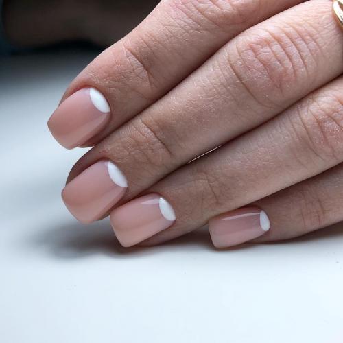 Лунный маникюр 2019. Лунный маникюр: современный дизайн 2019