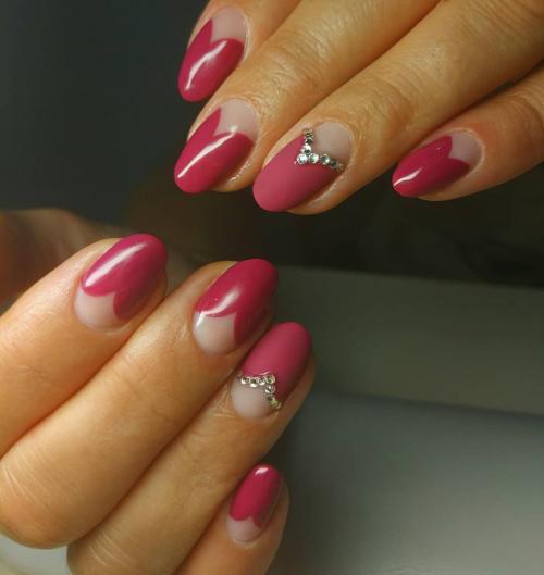 Лунный маникюр 2019. Лунный маникюр: современный дизайн 2019