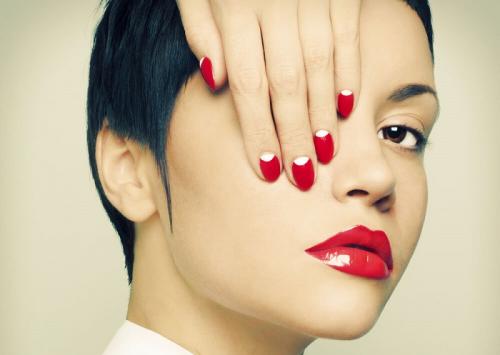 Лунный френч на короткие ногти. Каким может быть красивый лунный маникюр 2019-2020