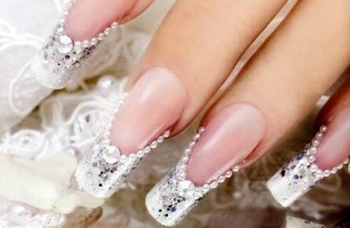 Красный с жемчугом маникюр. Наследие морских глубин 14 Красный с жемчугом маникюр. Наследие морских глубин 14