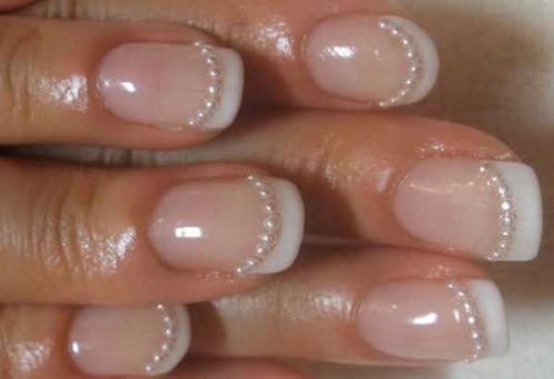 Красный с жемчугом маникюр. Наследие морских глубин 15 Красный с жемчугом маникюр. Наследие морских глубин 15