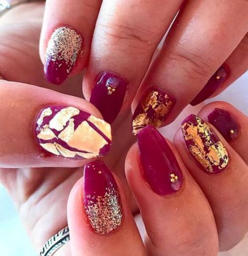 Осенний маникюр френч. 7 вариантов легкого осеннего маникюра