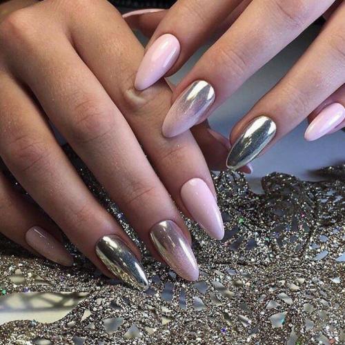 Свадебный маникюр 2019 миндаль. Тенденции свадебного маникюра 2019