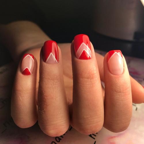 Лунный маникюр 2019. Лунный маникюр: современный дизайн 2019