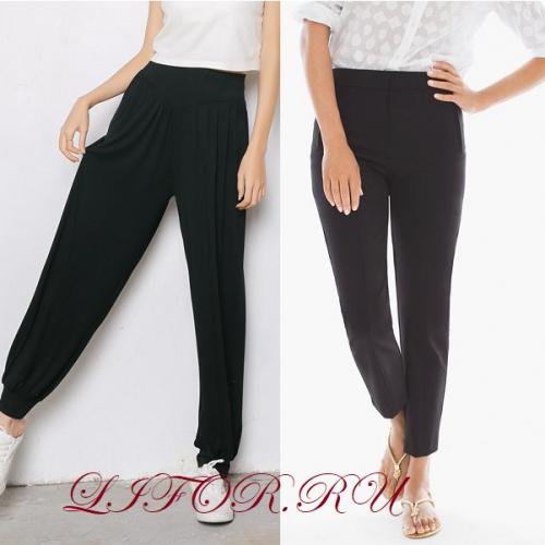 С чем носить брюки-бананы. Стильные образы: с чем носить женские брюки-бананы (с фото)