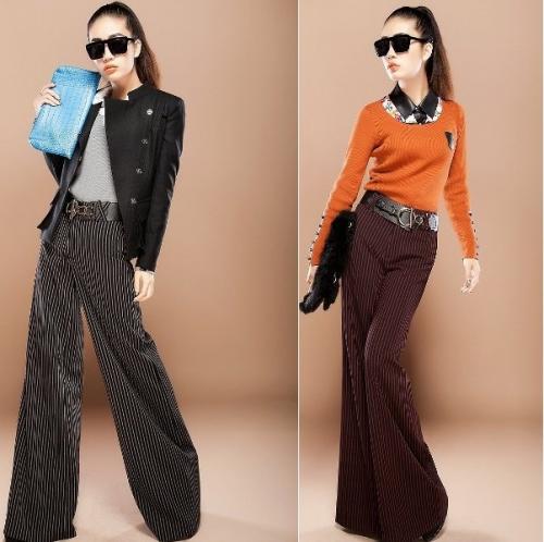 С чем носить синие брюки в полоску. Как выбрать и с чем носить