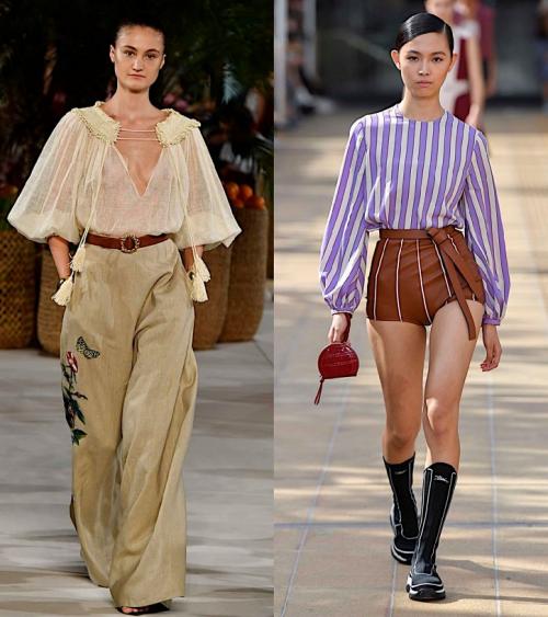 Как носить прозрачную блузку 2020. Модные женские блузки весна-лето 2020: основные тренды