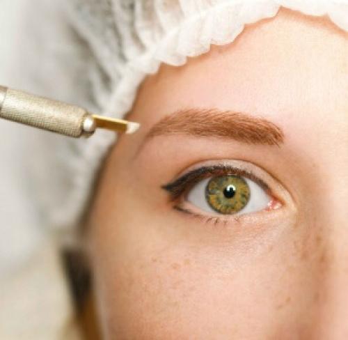 Перманентный татуаж или микроблейдинг бровей. Особенности микроблейдинга 03