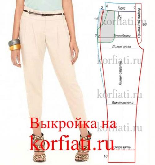 С чем носить брюки-бананы. Стильные образы: с чем носить женские брюки-бананы (с фото) 08