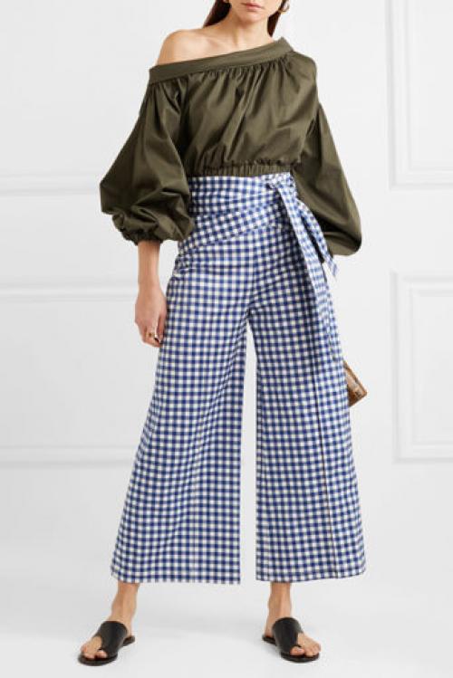 С чем носить синие брюки со стрелками. Модные фасоны