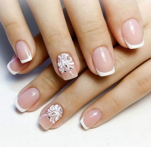 Модный френч 2019. Форма и длина ноготков