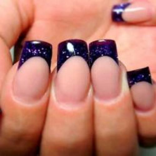 Зимний маникюр гель лаком. Зимний маникюр: гель лаком, френч + разные фото идеи