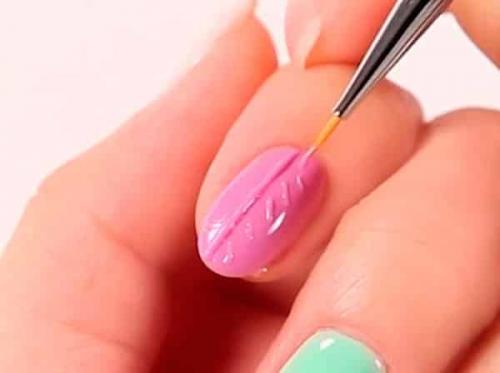 Зимний маникюр гель лаком. Зимний маникюр: гель лаком, френч + разные фото идеи