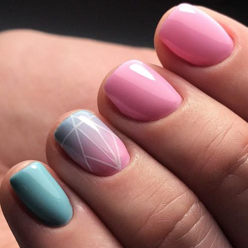 Дизайн ногтей на каждый день. Маникюр на каждый день. Интересные идеи #7