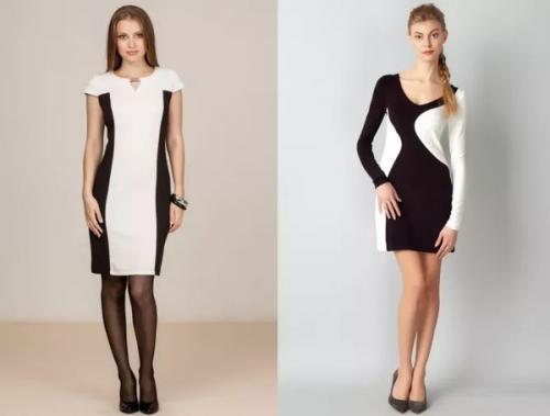 С чем носить черное платье до колена. С чем носить вечернее, классическое и маленькое платье черного цвета