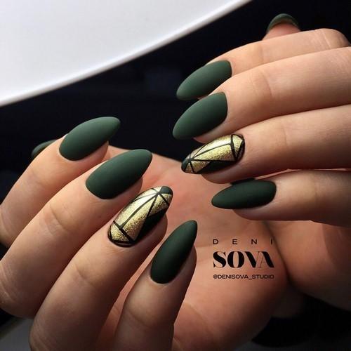 Темный маникюр на лето. Модный темный маникюр 2020-2021: актуальные тенденции дизайна ногтей в темных оттенках