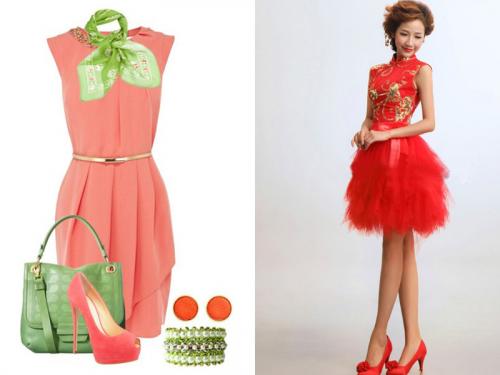 Маникюр под коралловое платье: фото, видео 29 Маникюр под коралловое платье: фото, видео 29