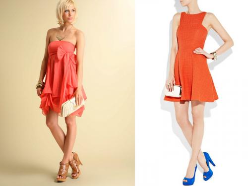 Маникюр под коралловое платье: фото, видео 28 Маникюр под коралловое платье: фото, видео 28