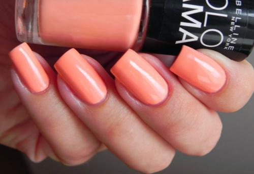 Маникюр под коралловое платье: фото, видео 02 Маникюр под коралловое платье: фото, видео 02