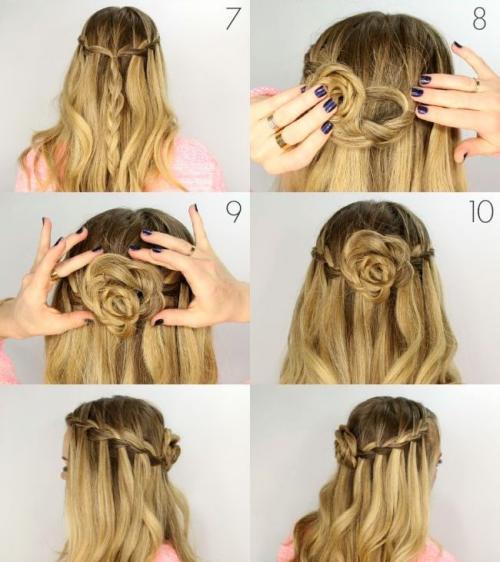 Лёгкие причёски на 1 сентября. Прически для девочек на 1 сентября в 2019 году