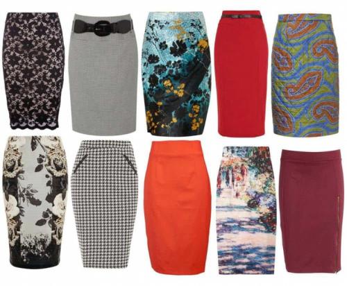 Прямая юбка с чем носить. История появления модели 03