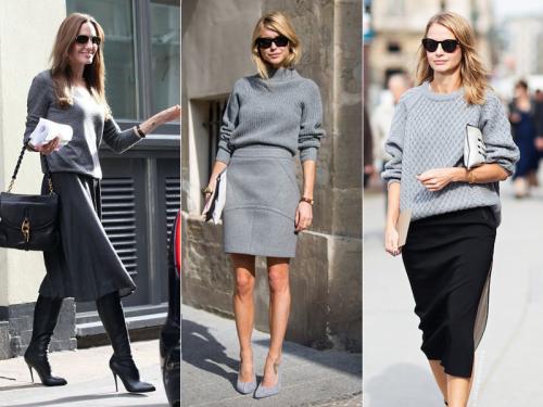 Объемный свитер с чем носить. Как носить объемный свитер 12 Объемный свитер с чем носить. Как носить объемный свитер 12