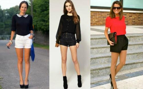 Осенний лук с шортами. Особенности теплых шорт, с чем носить и как выбрать, модные образы