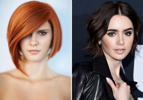 Стрижки для женщин после 40 лет с круглым лицом. Короткие стрижки для круглого лица 2019