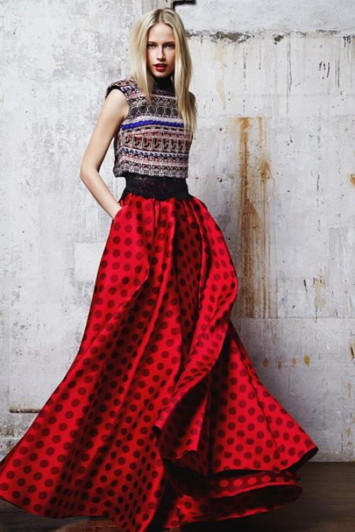 Прямая юбка в пол. Особенности